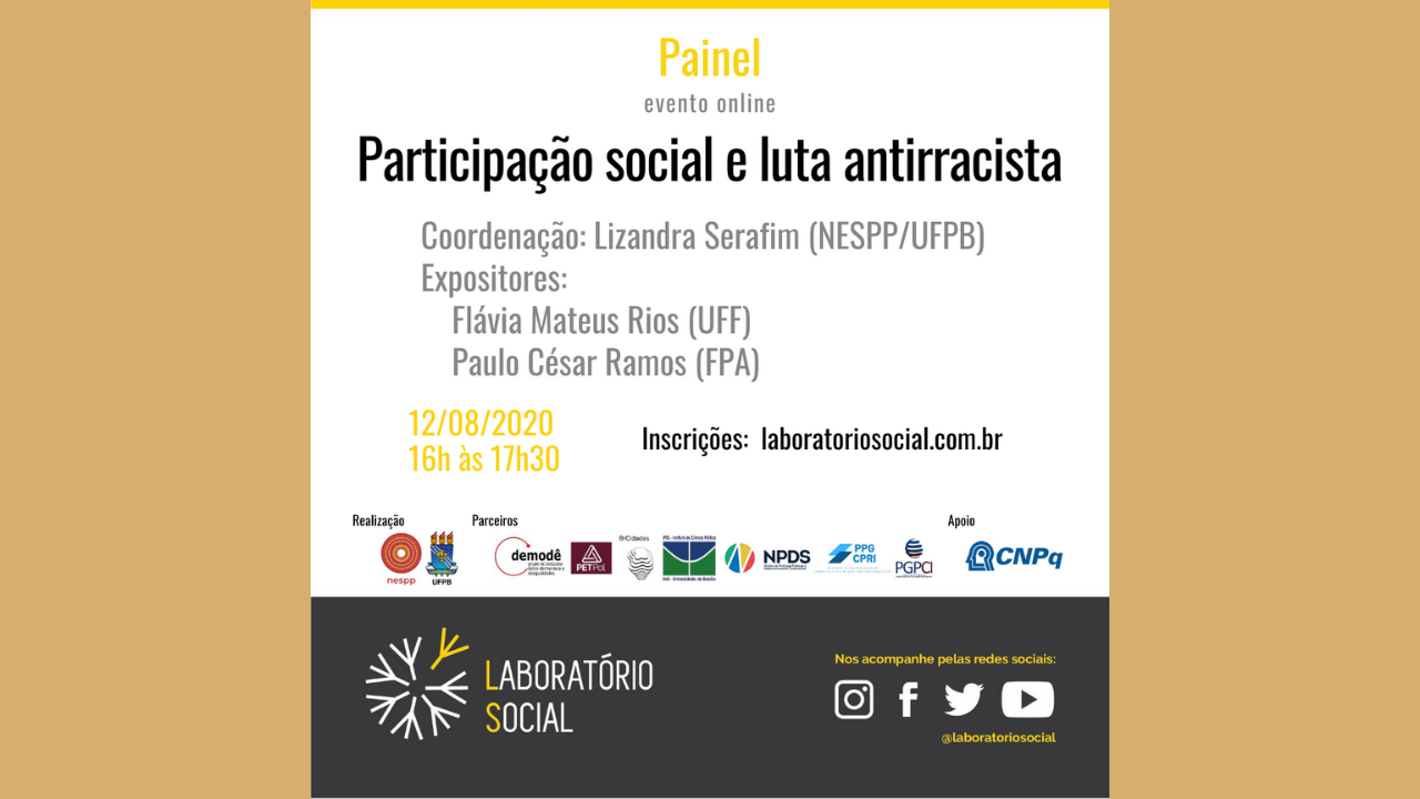 Participação social e luta antirracista