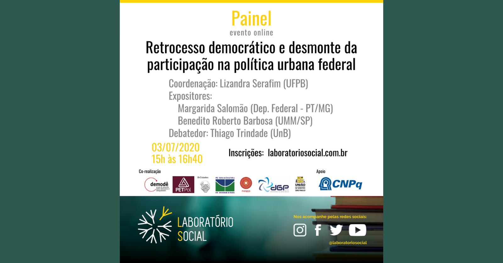 Retrocesso democrático e desmonte da participação na política urbana federal