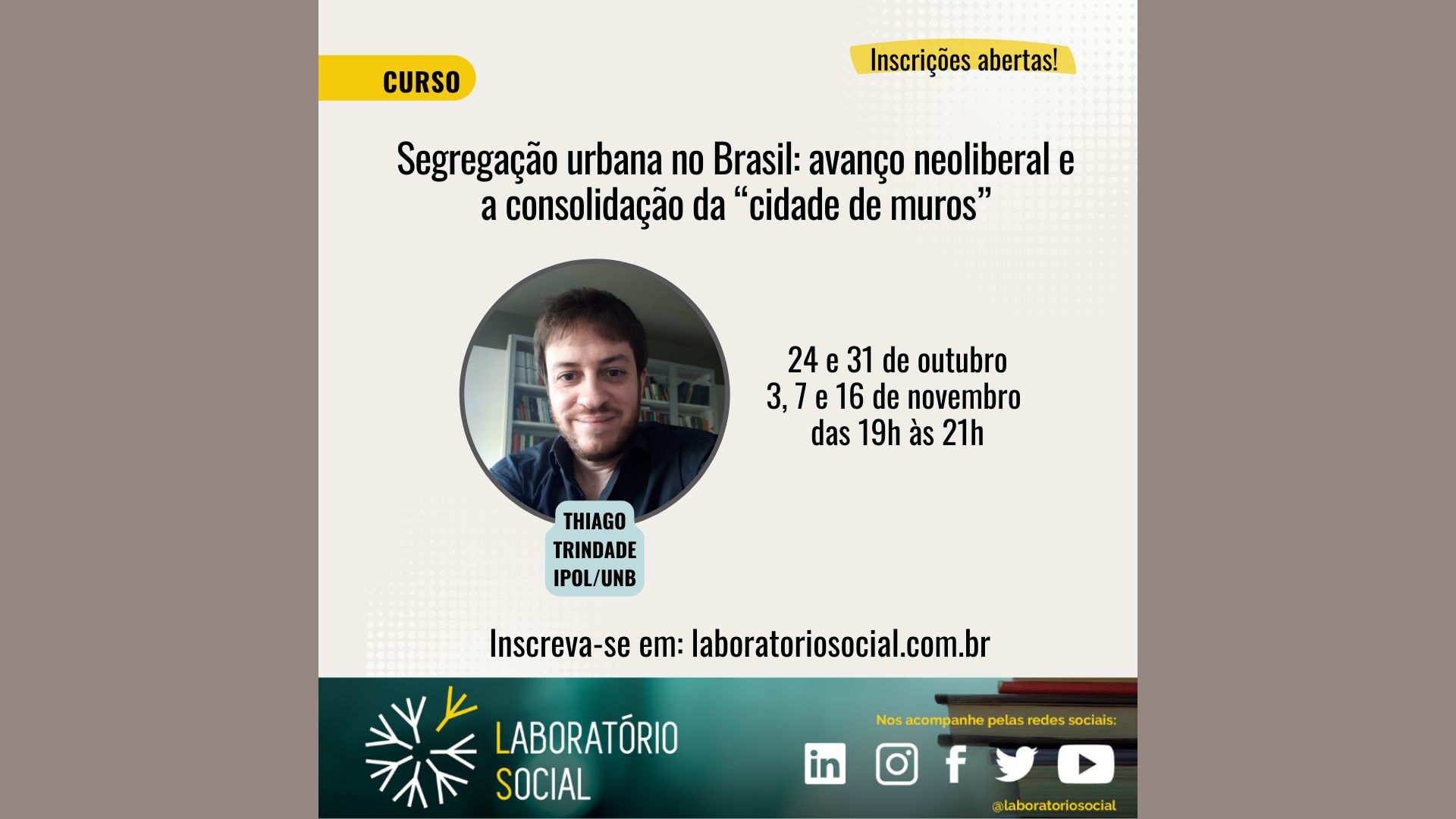 Segregação urbana no Brasil: avanço neoliberal e a consolidação da “cidade de muros”