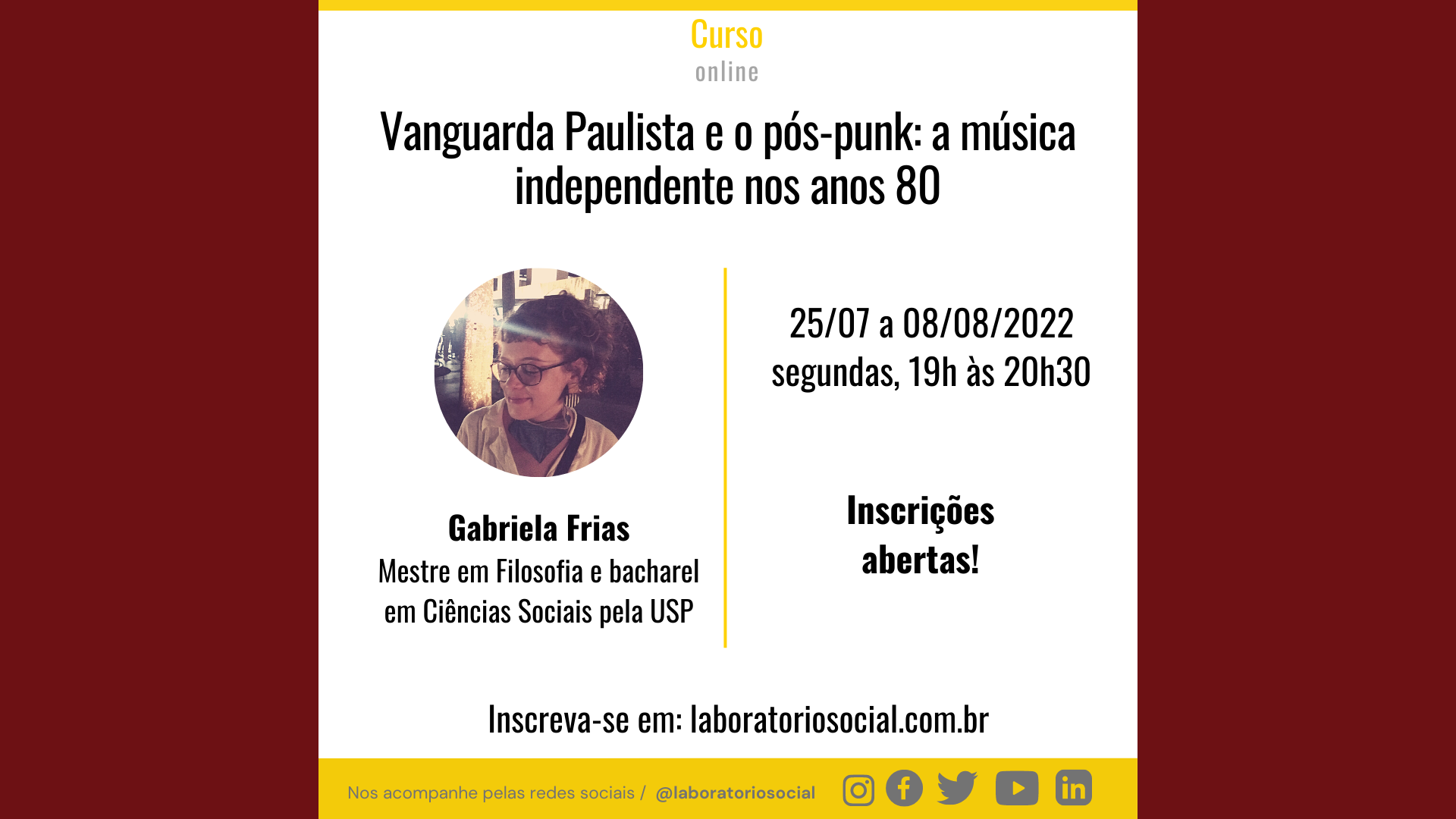 Vanguarda Paulista e o pós-punk: a música independente nos anos 80